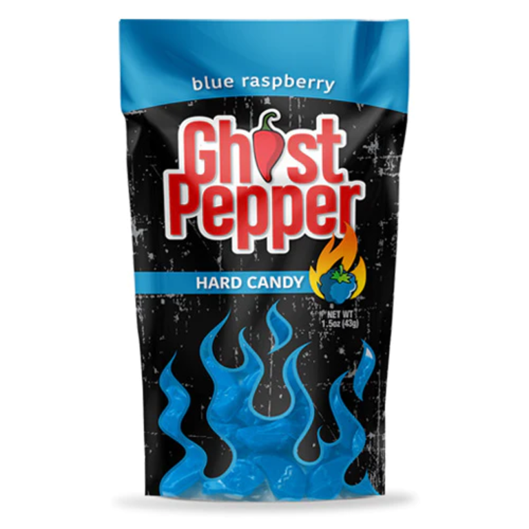 Ghost Pepper - Blue Raspberry Hard Candy - 36g*
