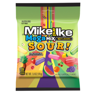 Mike and Ike Mega Mix Sour - 141g
