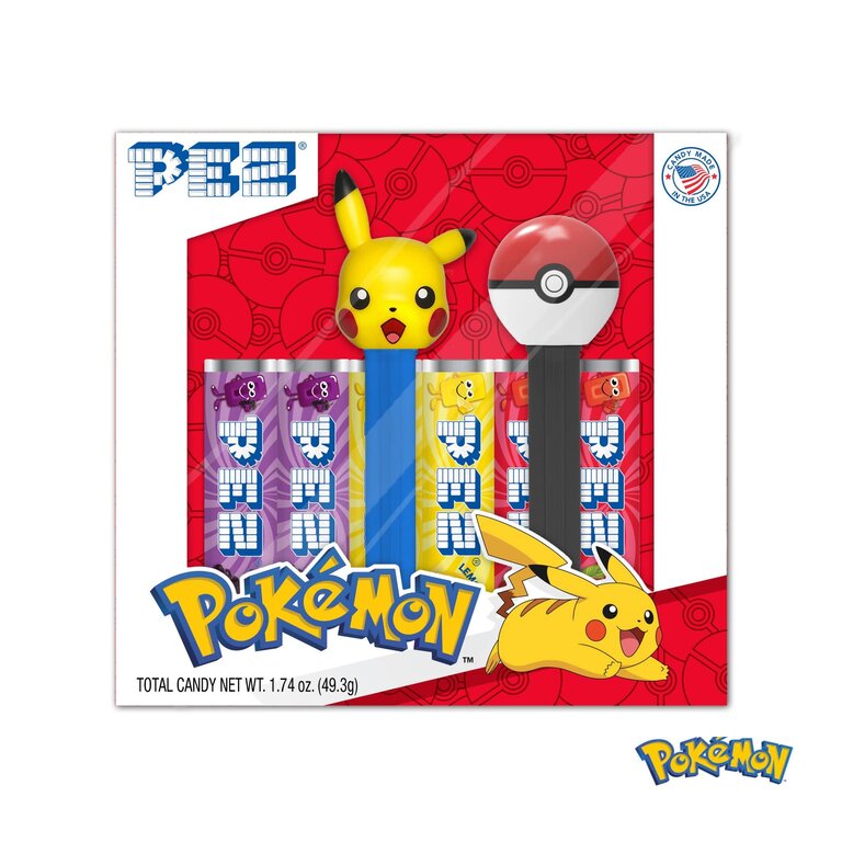 Pez - Gift Set Pokemon - Pikachu and Pokeball