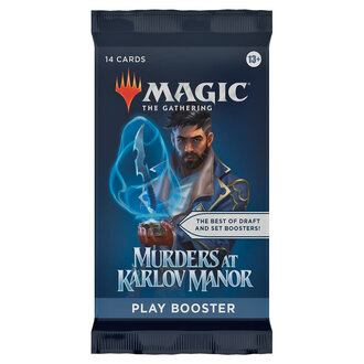 Magic the Gathering Murders at Karlov Manor - Play Booster (English) Magic the Gathering Murders at Karlov Manor - Play Booster (English)