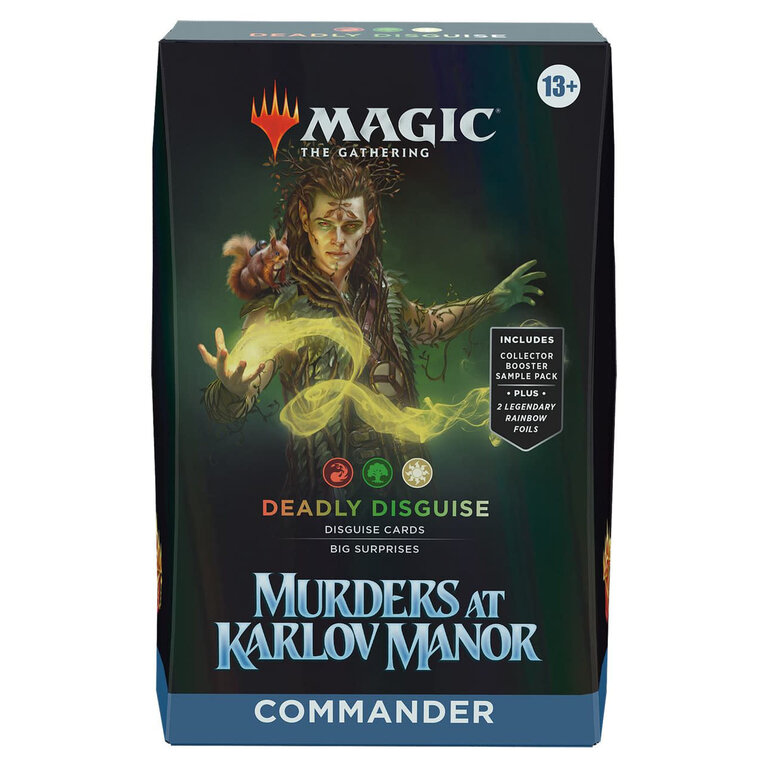 Magic the Gathering Murders at Karlov Manor - Commander Deck - Deadly Disguise (Anglais)