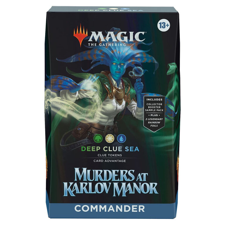Magic the Gathering Murders at Karlov Manor - Commander Deck - Deep Clue Sea (English)
