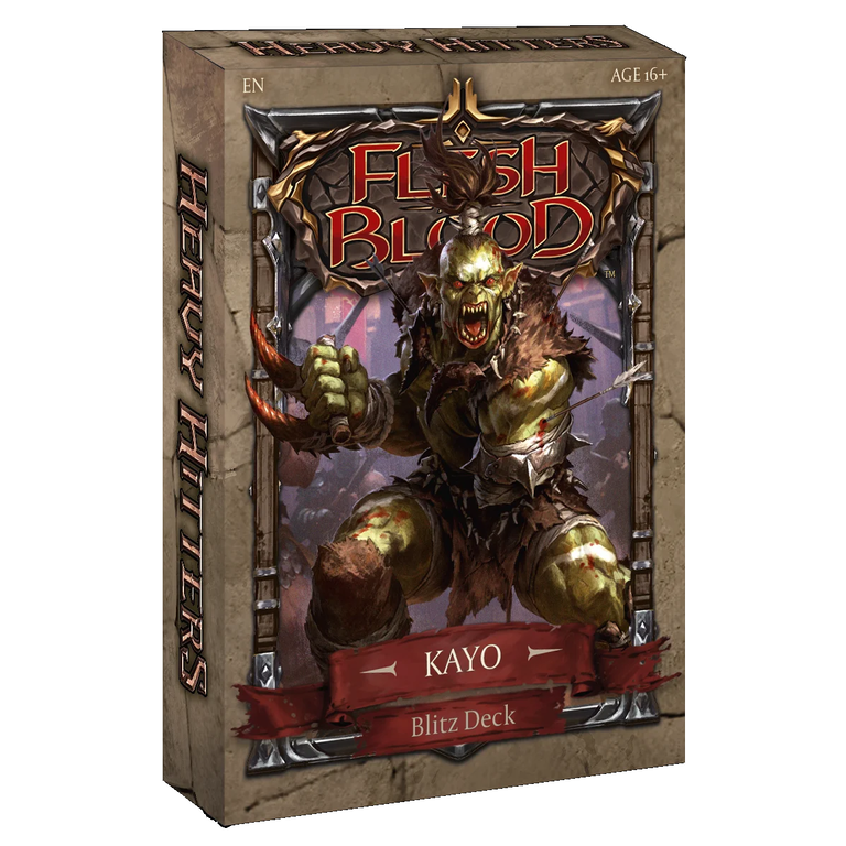 Flesh and Blood - Heavy Hitters - Blitz Deck - Kayo (Anglais)*