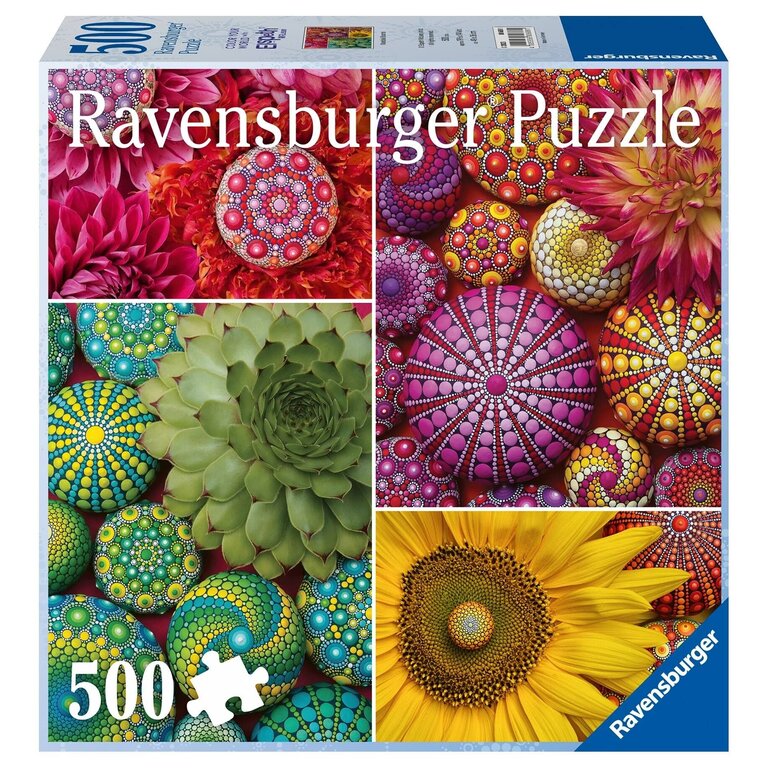 Ravensburger Mandala Blooms - 500 pièces
