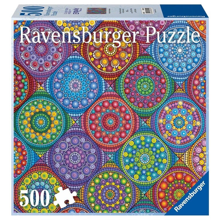 Ravensburger Magnificent Mandalas - 500 pieces