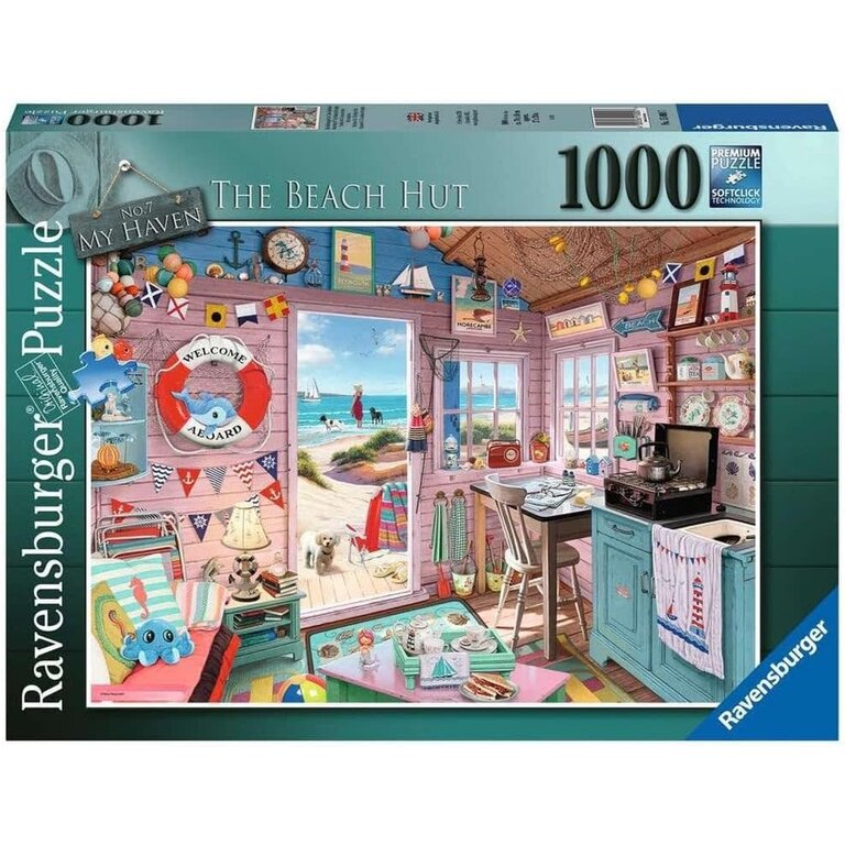 Ravensburger The Beach Hut - 1000 pieces