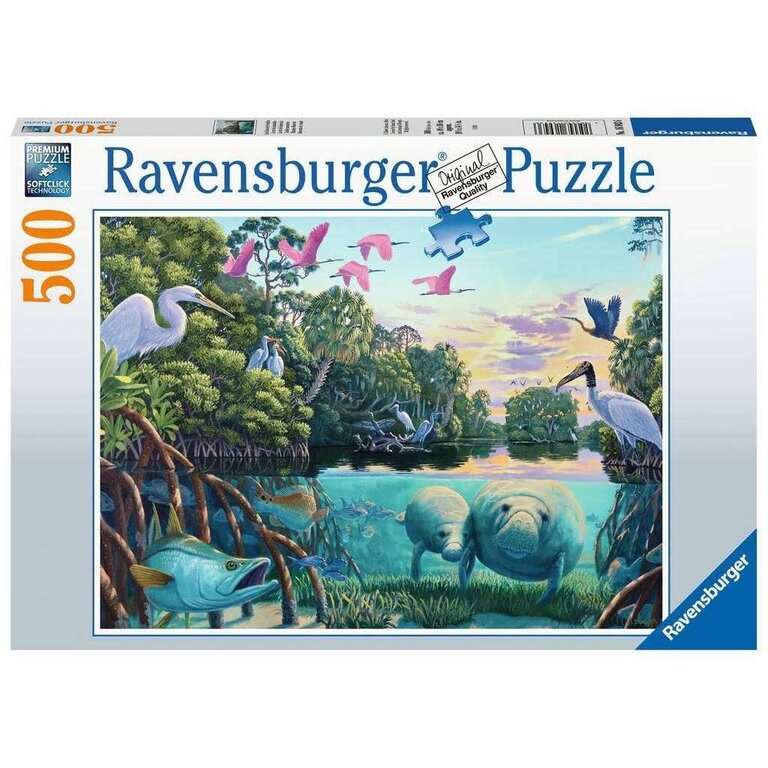 Ravensburger Manatee Moments - 500 pieces