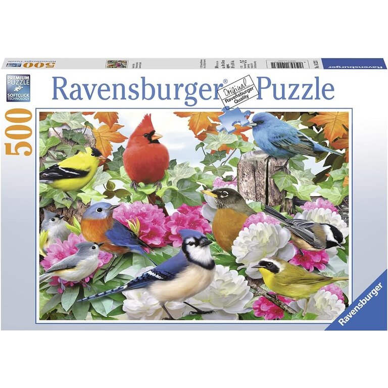 Ravensburger Garden Birds - 500 pieces