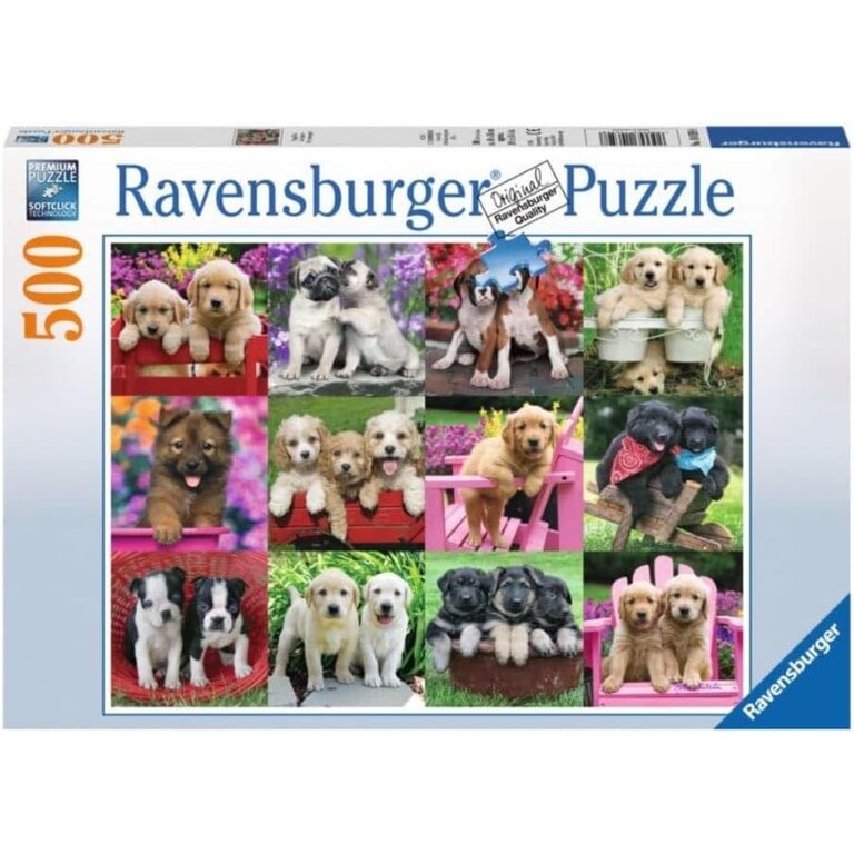Ravensburger Puppy Pals - 500 pieces