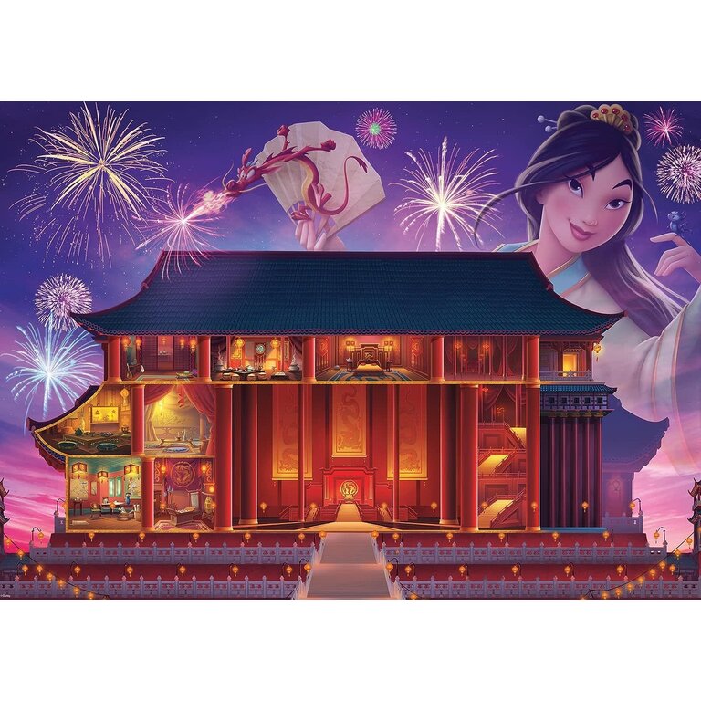 Ravensburger Disney Castle - Mulan - 1000 pieces