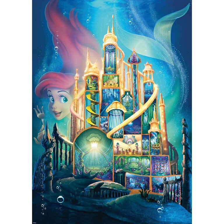 Ravensburger Disney Castle - Ariel - 1000 pièces