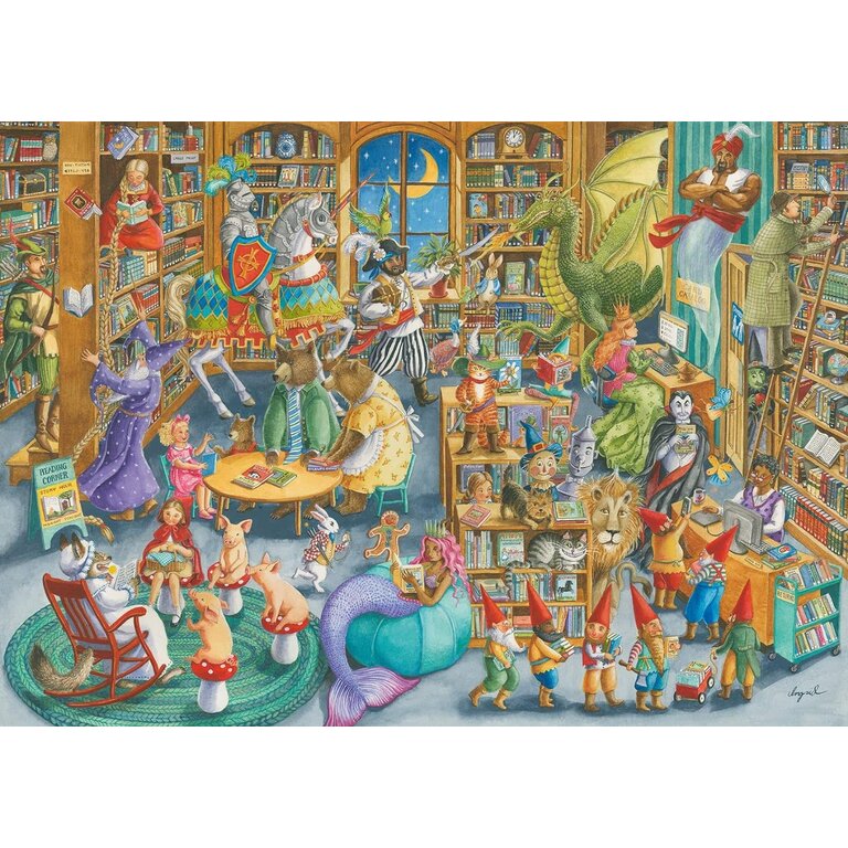 Ravensburger Midnight at the Library - 1000 pièces