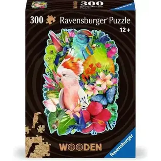 Ravensburger Beautiful Birds - Wooden - 300 pieces
