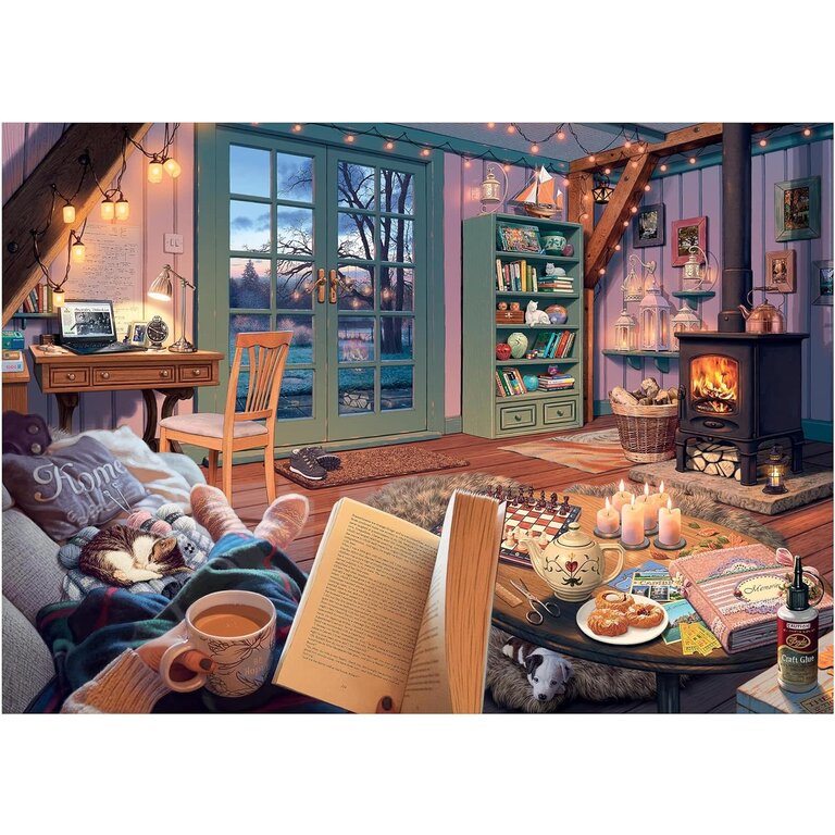 Ravensburger Cozy Glamping - 500 pièces Large