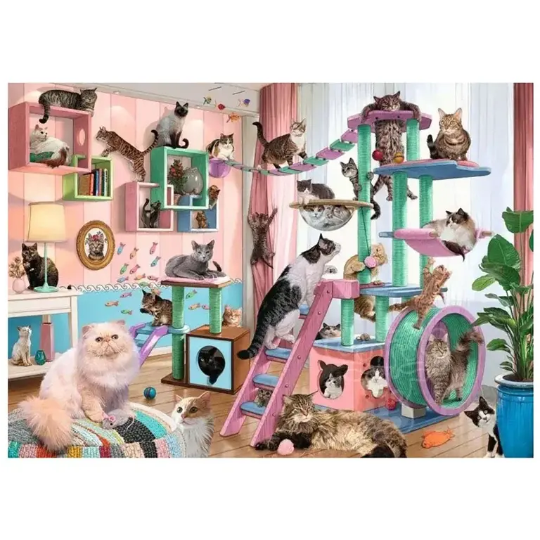 Ravensburger Cat Tree Heaven - 1000 pieces