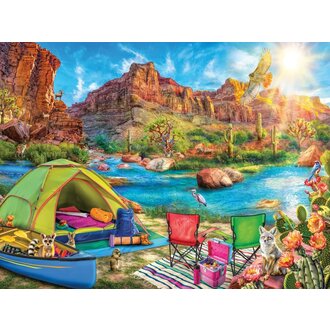 Ravensburger Canyon Camping - 1500 pieces