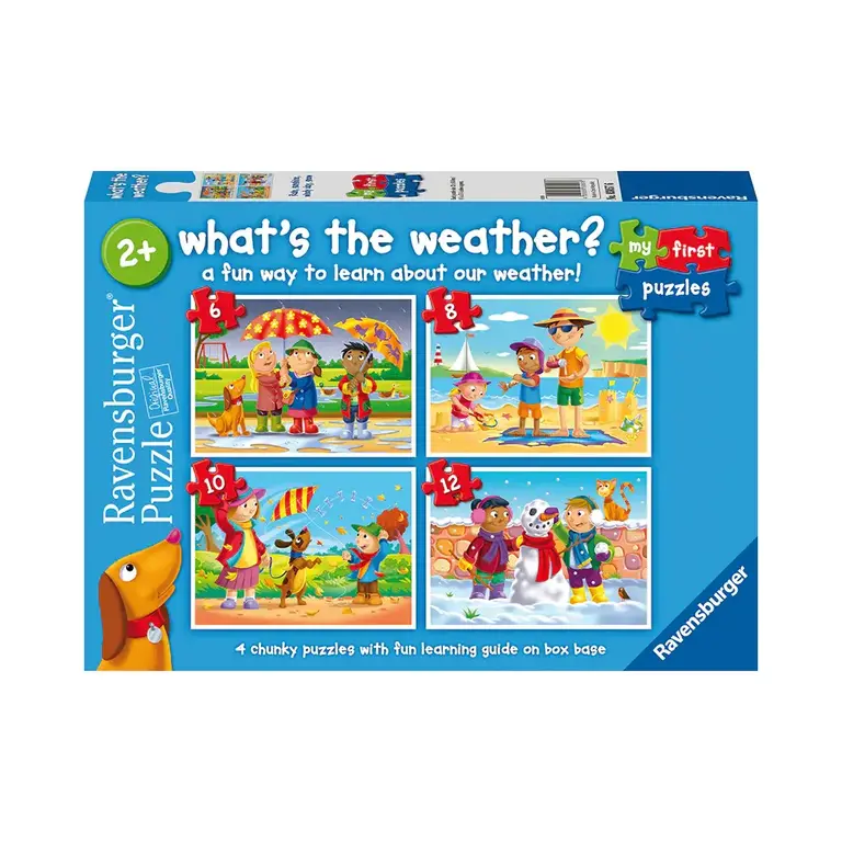Ravensburger What's the Weather - 6, 8, 10, 12 pièces