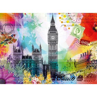 Ravensburger London Postcard - 500 pièces Ravensburger London Postcard - 500 pièces