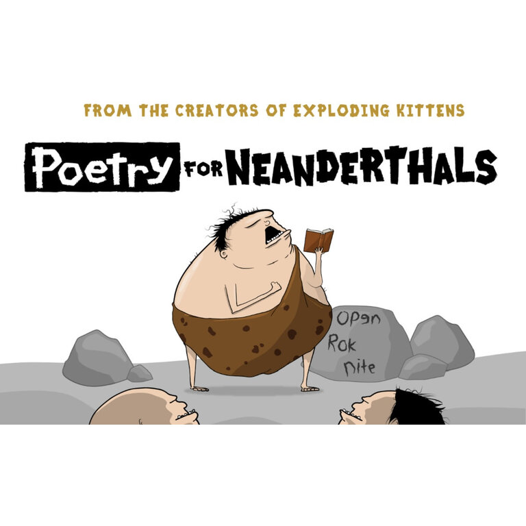 Poetry for Neanderthals (Anglais)