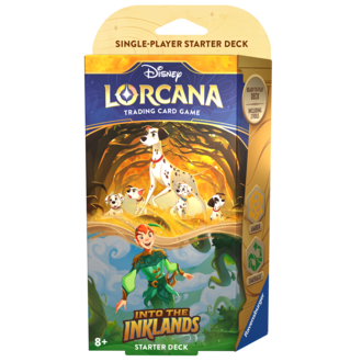 Ravensburger Disney Lorcana - Into the Inklands - Starter Deck - Amber/Emerald (English)