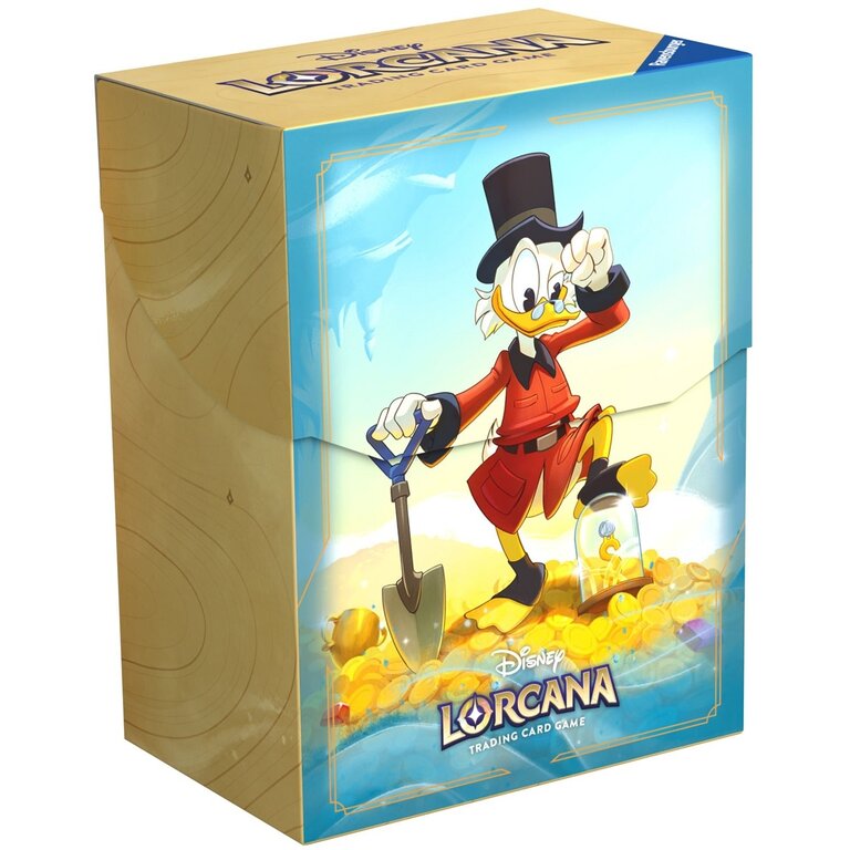 Ravensburger Disney Lorcana - Deck Box - Scrooge McDuck - 80ct.