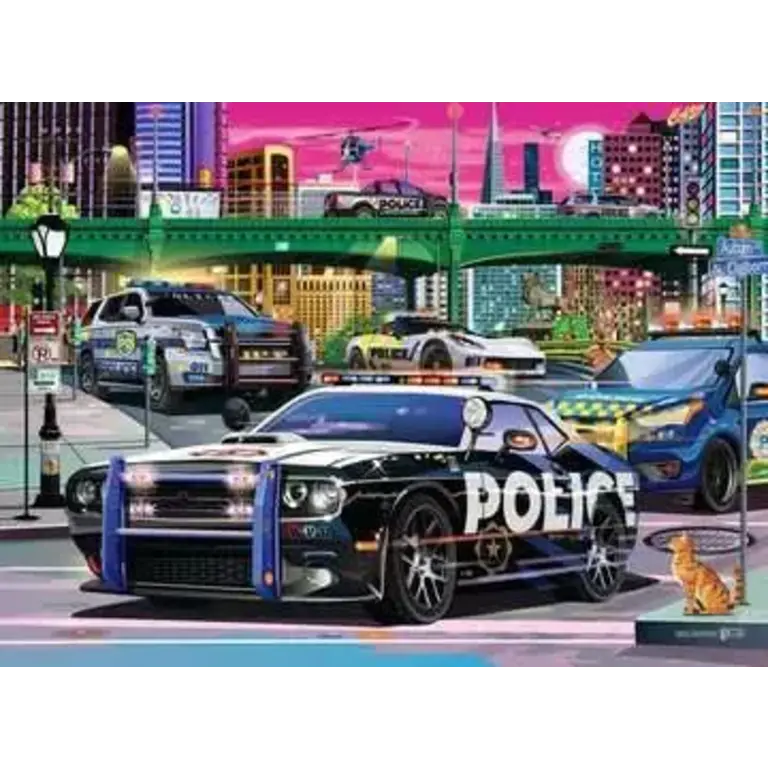 Ravensburger Patrouille de police - 150 pièces XXL