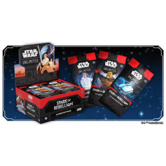 Star Wars Unlimited - Spark of Rebellion - Booster Display (English)