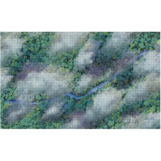 Dungeons & Dragons DnD Premium Battle Mat - Sky Dungeons & Dragons DnD Premium Battle Mat - Sky