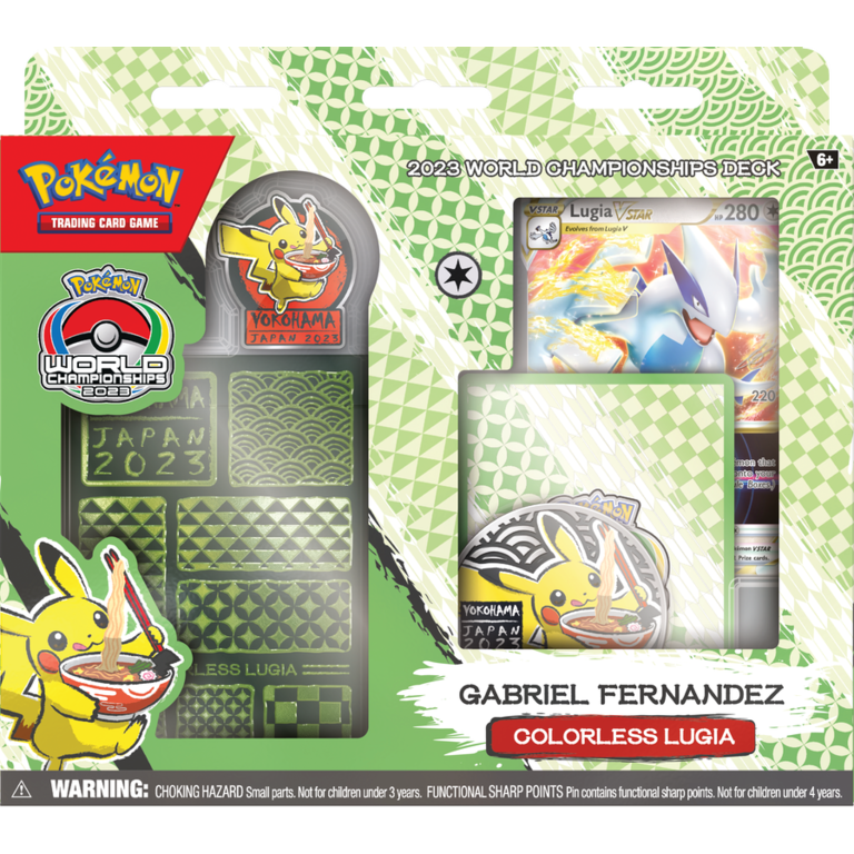 Pokémon Pokémon - World Championships Deck 2023 - Gabriel Fernandez (Anglais)