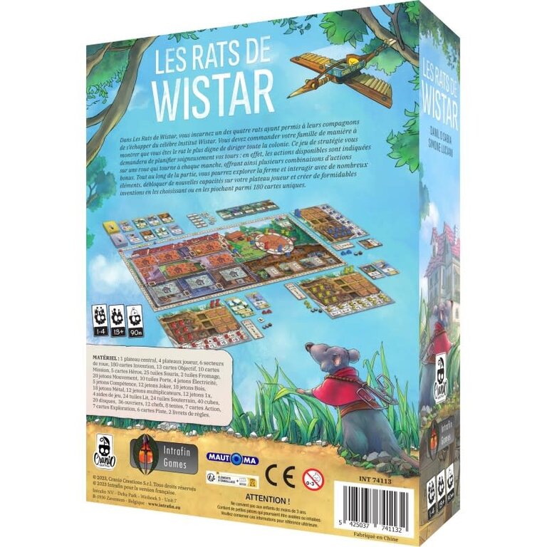 Les rats de Wistar (French)