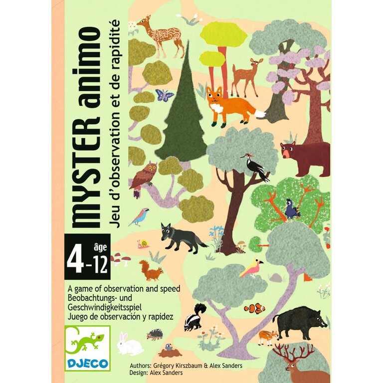 Djeco Myster animo (Multilingue)