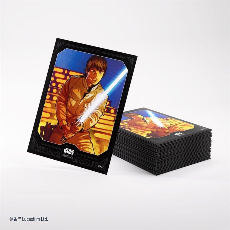 Gamegenic (Gamegenic) Star Wars Unlimited - Sleeves 60 unités - Luke Skywalker