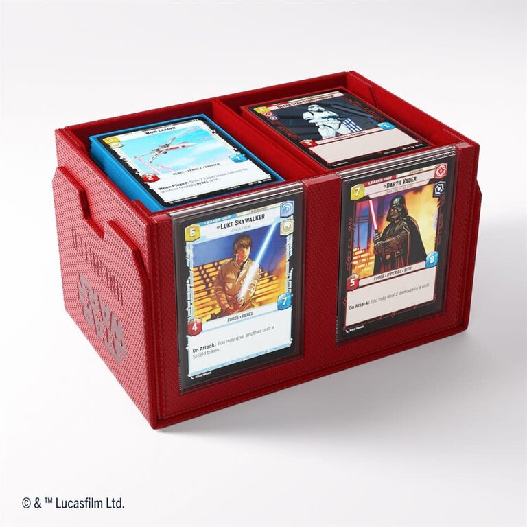 Gamegenic (Gamegenic) Star Wars Unlimited - Double Deck Pod - 120ct - Red