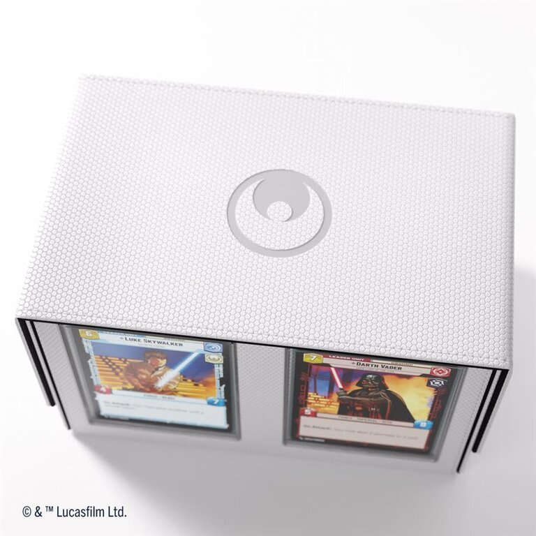 Gamegenic (Gamegenic) Star Wars Unlimited - Double Deck Pod - 120ct - White/Black