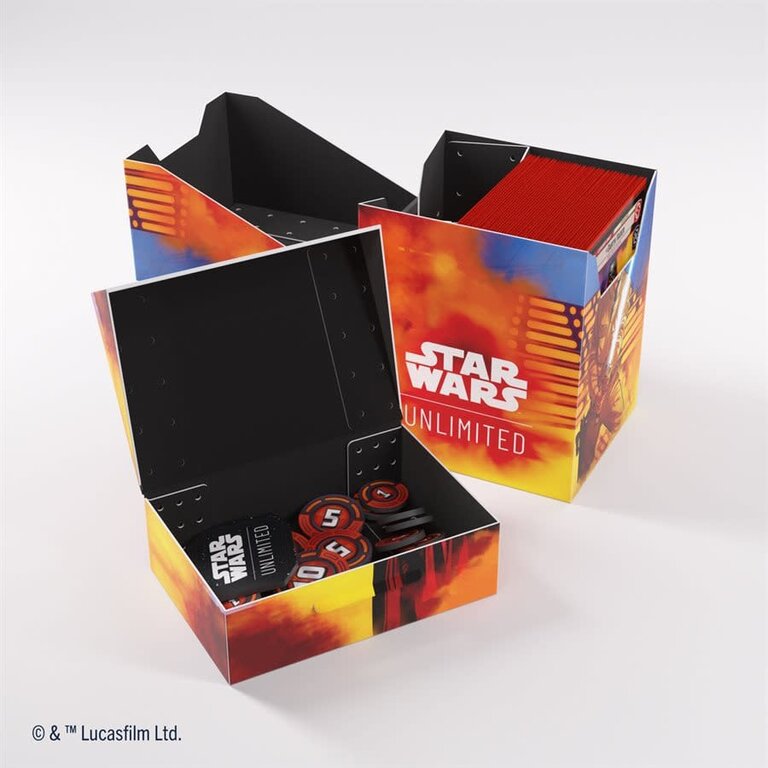Gamegenic (Gamegenic) Star Wars Unlimited - Deck Box - 60ct - Luke/Vader