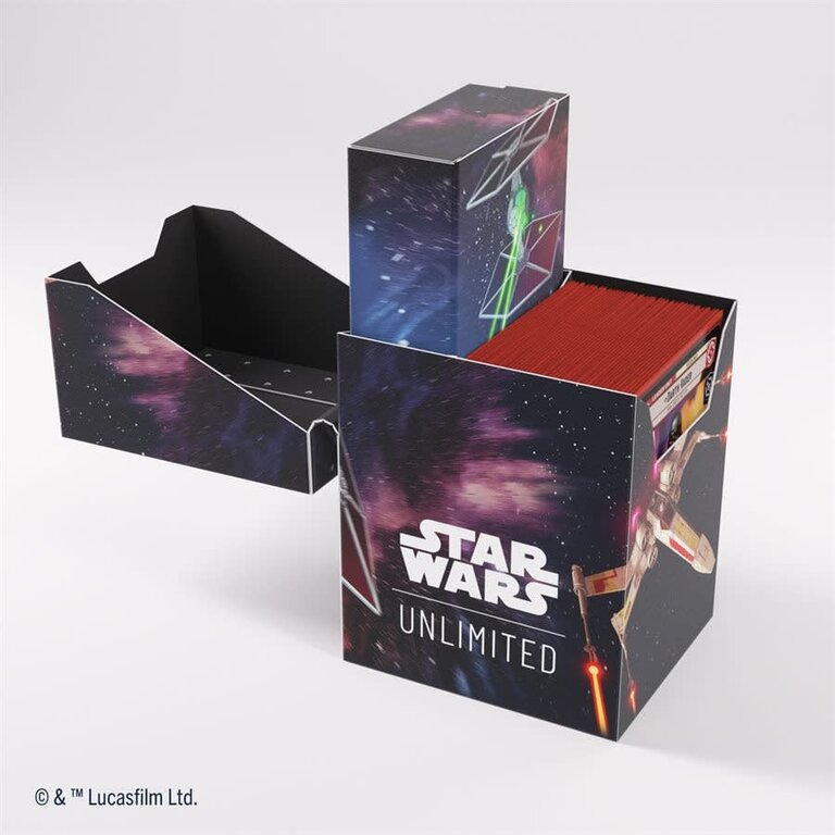Gamegenic (Gamegenic) Star Wars Unlimited - Deck Box - 60ct - X-Wing/TIE Fighter