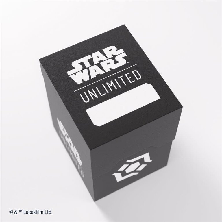 Gamegenic (Gamegenic) Star Wars Unlimited - Deck Box - 60ct - Black/White