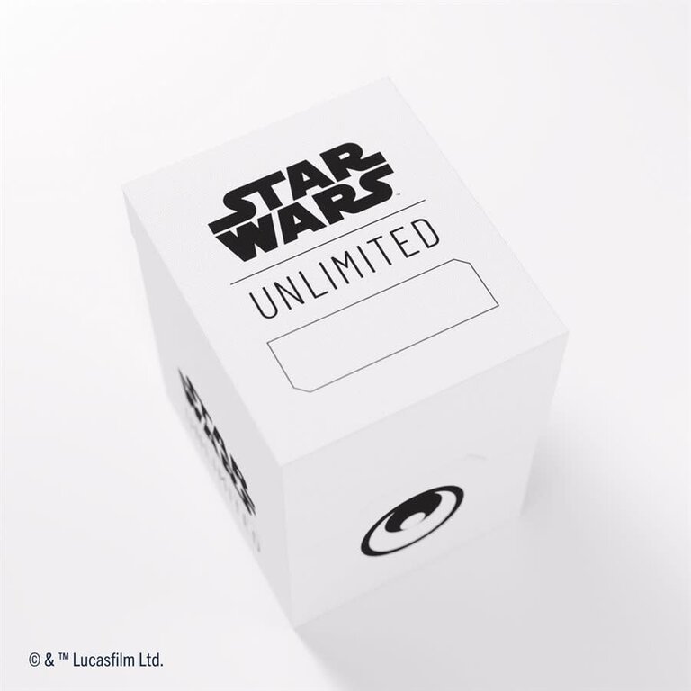Gamegenic (Gamegenic) Star Wars Unlimited - Deck Box - 60ct - White/Black