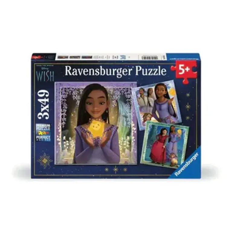 Ravensburger Disney Wish - 3x49 pieces
