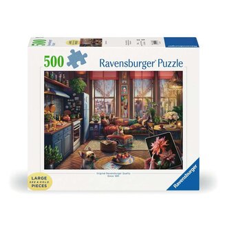 Ravensburger Cozy BoHo Studio - 500 pièces Large Ravensburger Cozy BoHo Studio - 500 pièces Large