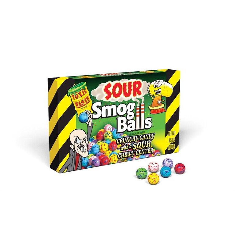 Toxic Waste - Sour Smog Balls - 100g