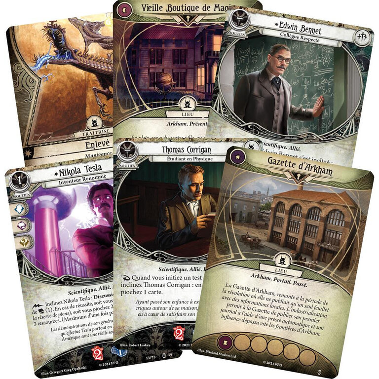 Arkham Horror - The Card Game - Machinations au Fil du Temps (French)