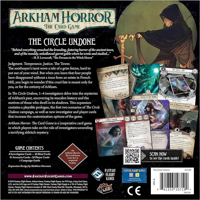 Arkham Horror - The Card Game - The Circle Undone (Anglais)