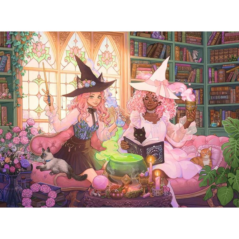 Ravensburger Bibliothèque enchantée - 200 pièces XXL