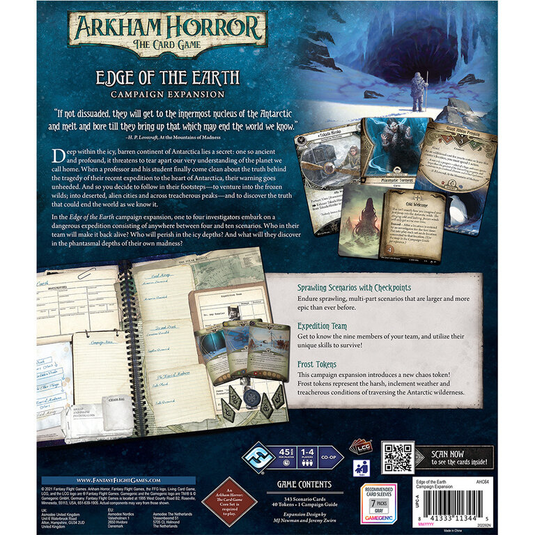 Arkham Horror - The Card Game - The Edge of the Earth (English)