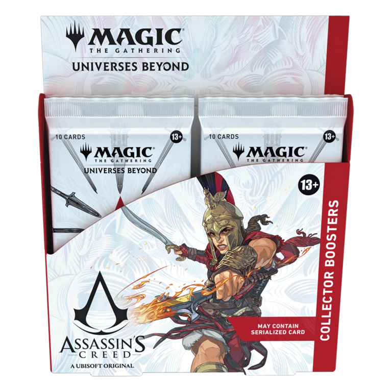 Magic the Gathering Assassin's Creed - Collector Booster Box (Anglais) [PRÉCOMMANDE]