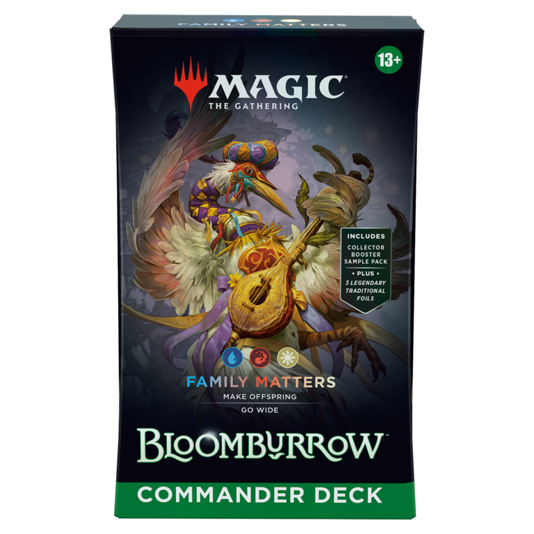 Magic the Gathering Bloomburrow - Commander Decks - Set of 4 (Anglais) [PRÉCOMMANDE]