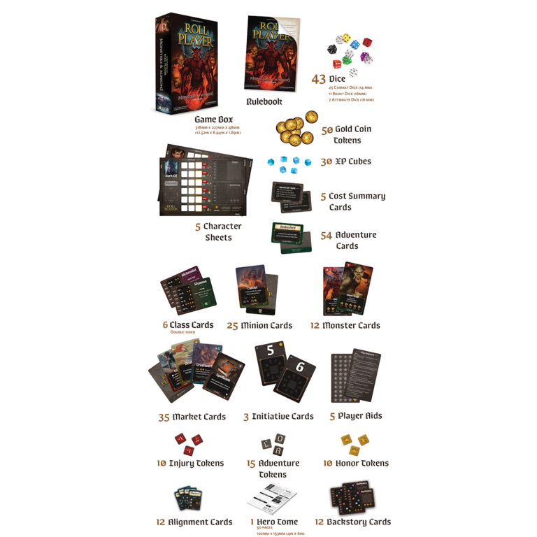 Roll Player - Monsters & Minions Expansion (Anglais)*