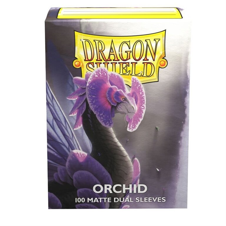 Dragon Shield (Dragon Shield) Matte Dual Sleeves - Orchid - 100 Unités - 63mm x 88mm