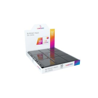 Gamegenic (Gamegenic) Sideloading 18-Pocket Display - 50 Pages - Black
